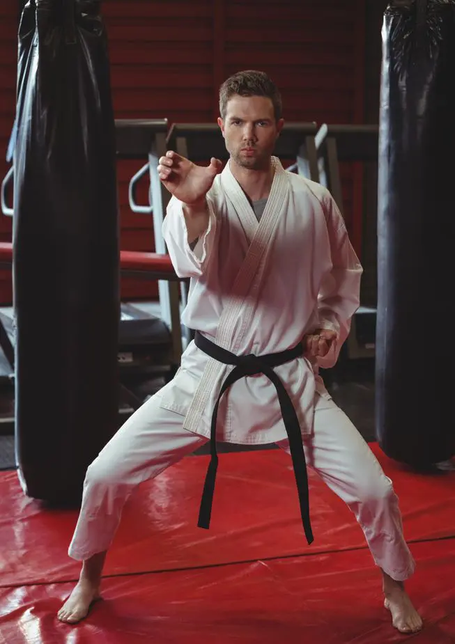 Adult karate classes, whether focusing on taekwondo, judo, or boxing, teach essential self-defense skills, improve balance, and promote overall physical activity, helping adults achieve personal growth, while learning to respect instructors and discipline their minds through intense physical training.