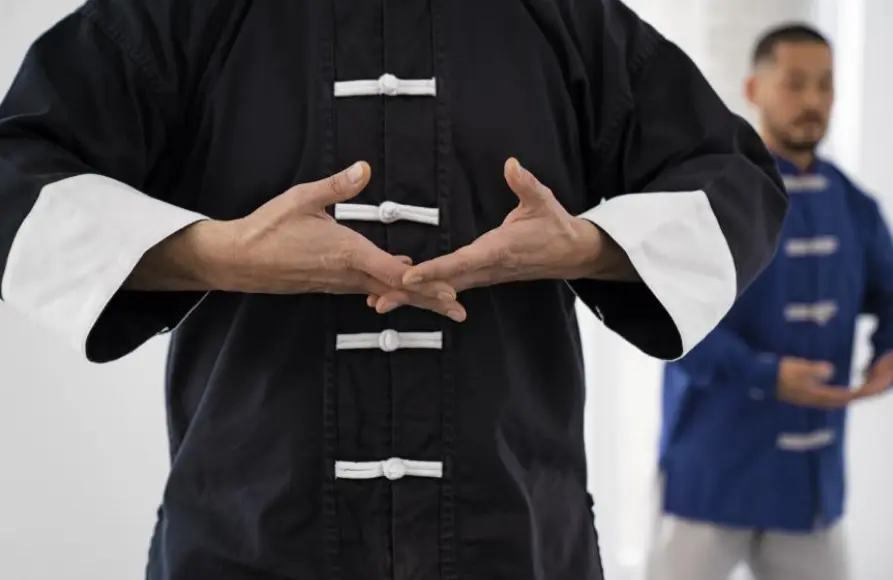 Many adults join mixed martial arts or traditional martial arts programs to develop self-discipline, respect, and self-confidence through physical training, including techniques like knee strikes, punches, and jiu-jitsu while working toward their fitness goals and learning how to protect themselves with krav maga and other self-defense techniques.